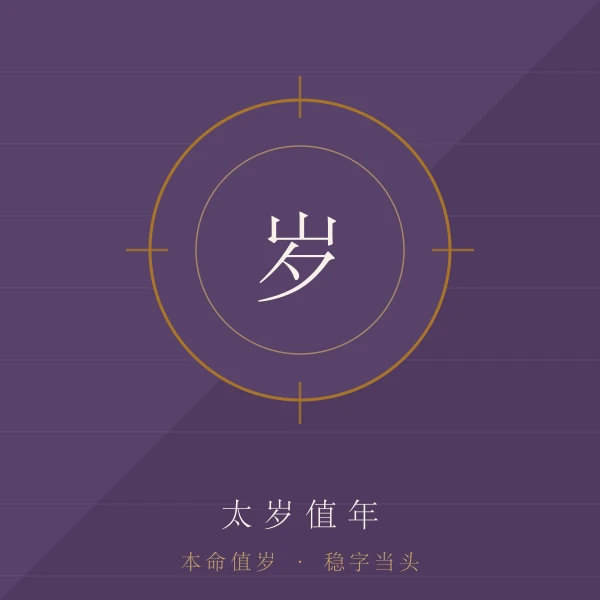 太岁值年主题图