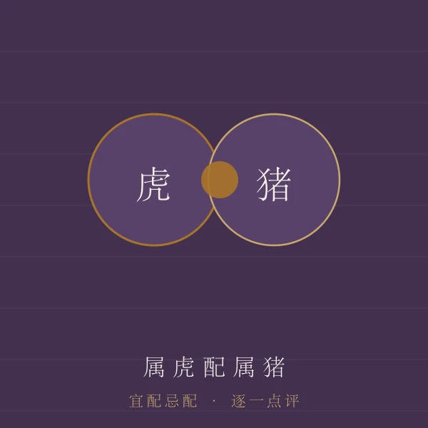 属虎婚配宜忌主题图
