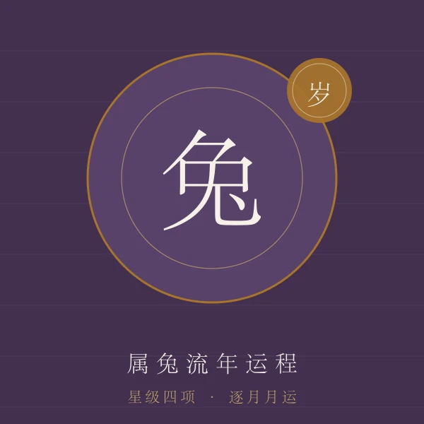 属兔流年运程主题图