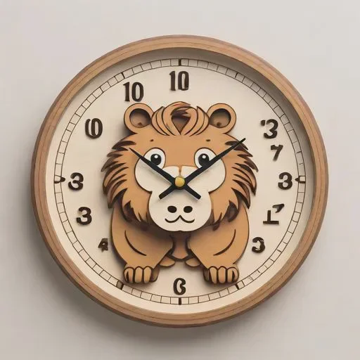 十二生肖时钟手工制作图片简单 十二生肖时钟手工制作图片简单