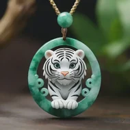 属虎的适合佩戴什么饰品翡翠吊坠，生肖虎戴什么翡翠比较好