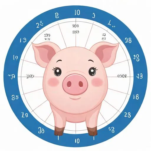 2025年属猪的年龄对照表，属猪的年份表及年龄  第3张