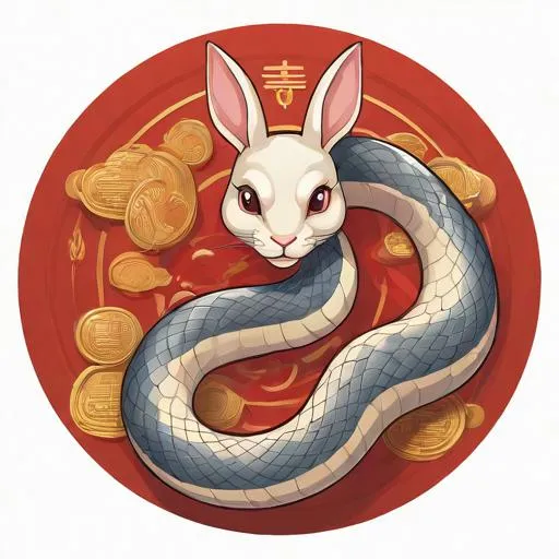 属兔与蛇 这两生肖合不合财，属兔的和属蛇的合财吗  第3张